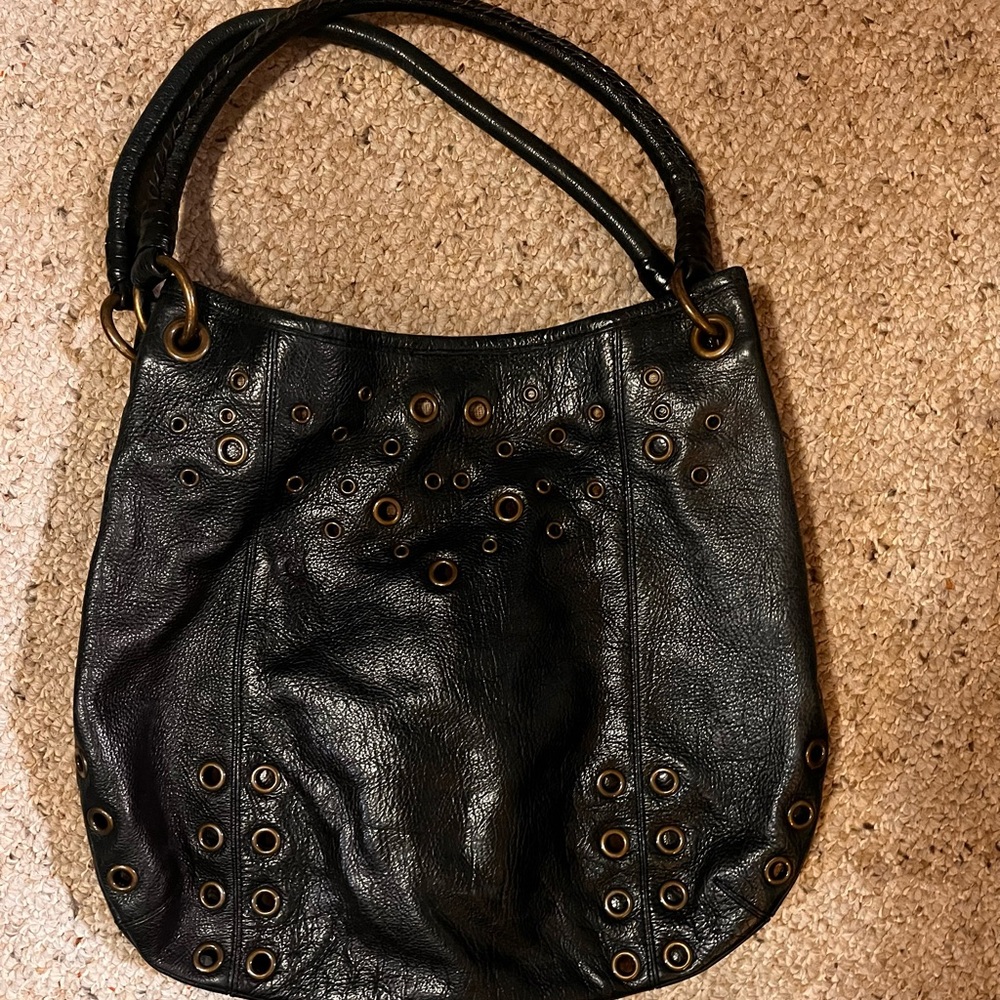 Leather shoulder bag very good condition!